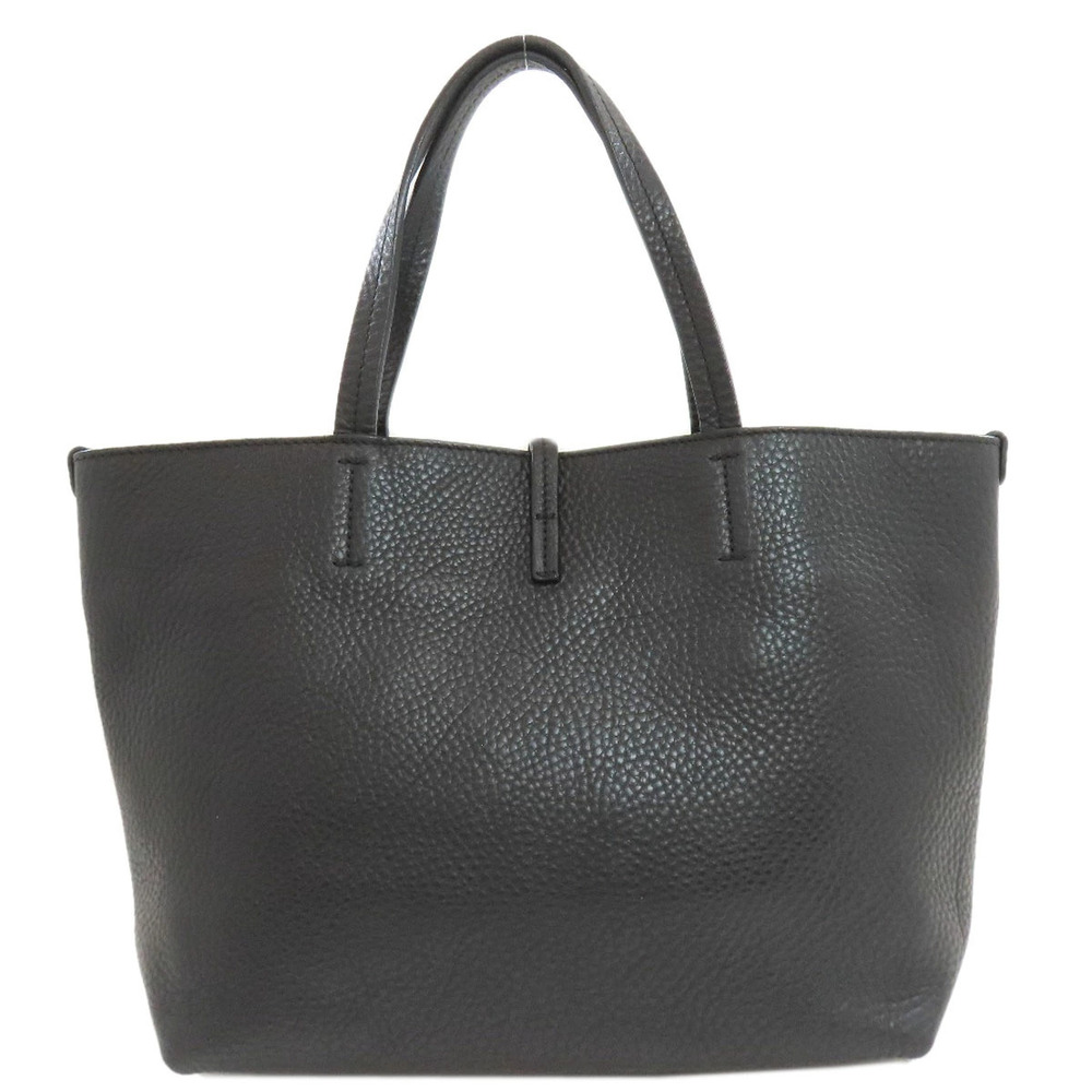 Salvatore Ferragamo leather handbag Gancini Black